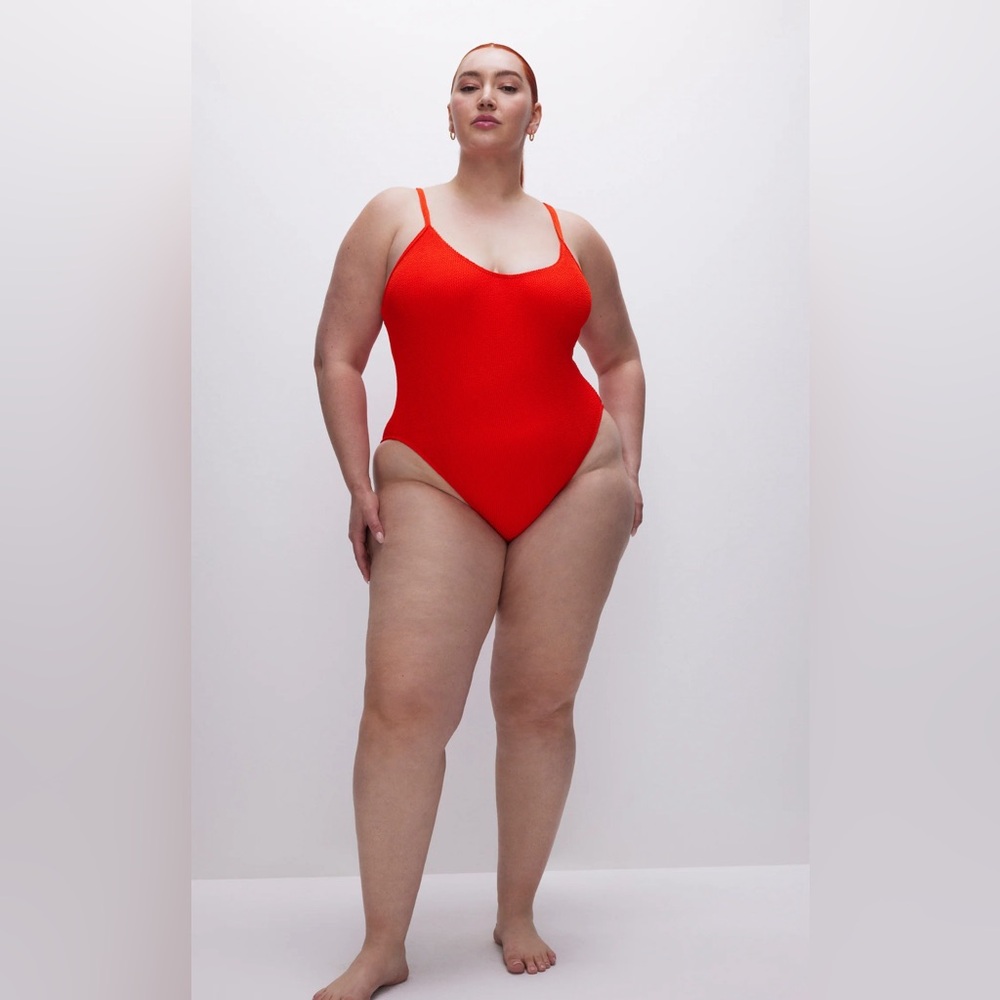 NWT Good American ALWAYS FITS ONE-PIECE SWIMSUIT